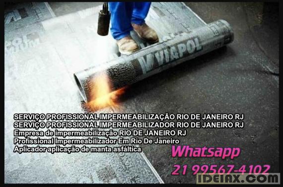 Serviços de impermeabilização em lajes rj rio de janeiro 21 99567-4102